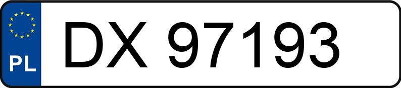 Numer rejestracyjny DX 97193 posiada ALFA ROMEO STELVIO - DX97193