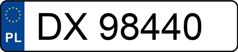 Numer rejestracyjny DX 98440 posiada NISSAN QASHQAI - DX98440 Numer rejestracyjny DX 98440 posiada NISSAN QASHQAI - DX98440