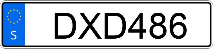 Numer rejestracyjny DXD486 posiada Volkswagen Golf GL 1.8 I