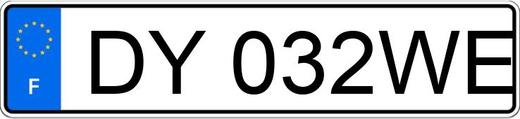 Numer rejestracyjny DY032WE posiada SKODA OCTAVIA