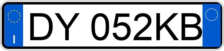 Numer rejestracyjny DY052KB posiada OPEL Astra 3a serie