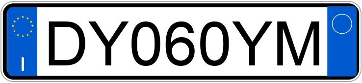 Numer rejestracyjny DY060YM posiada FIAT Punto Evo