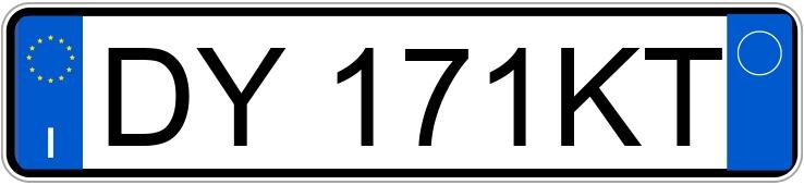 Numer rejestracyjny DY171KT posiada FIAT Panda 2a serie Numer rejestracyjny DY171KT posiada FIAT Panda 2a serie