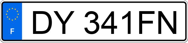 Numer rejestracyjny DY341FN posiada BMW X6