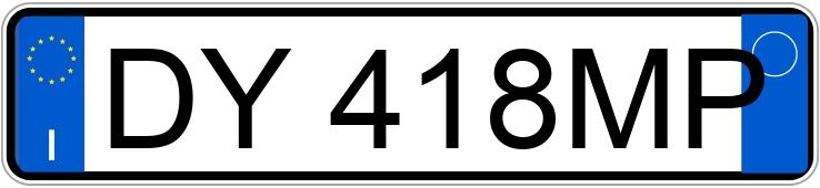 Numer rejestracyjny DY418MP posiada KIA Soul 1a serie