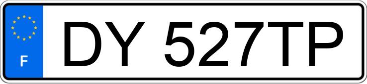 Numer rejestracyjny DY527TP posiada CITROEN C3 II