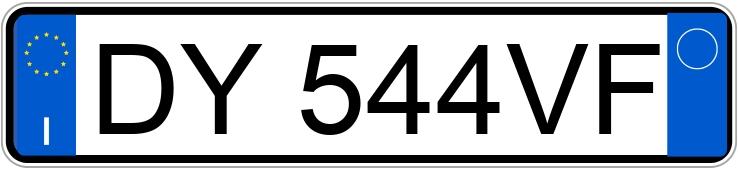 Numer rejestracyjny DY544VF posiada MERCEDES Classe A A 180 CDI Special Edition (80 kw)