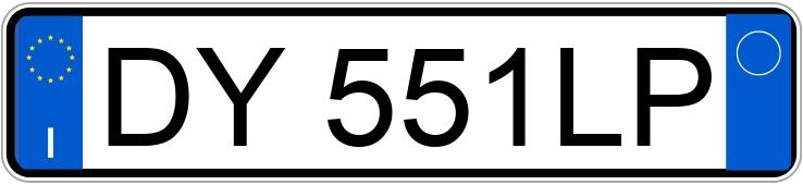 Numer rejestracyjny DY551LP posiada OPEL Corsa 4a serie Numer rejestracyjny DY551LP posiada OPEL Corsa 4a serie