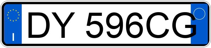 Numer rejestracyjny DY596CG posiada FIAT Punto Evo