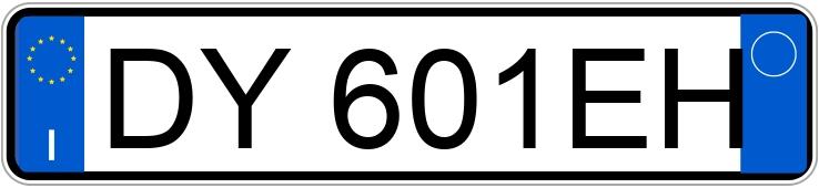 Numer rejestracyjny DY601EH posiada SMART fortwo 2a serie