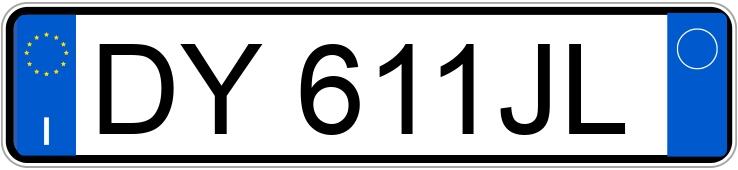 Numer rejestracyjny DY611JL posiada PEUGEOT Bipper Numer rejestracyjny DY611JL posiada PEUGEOT Bipper