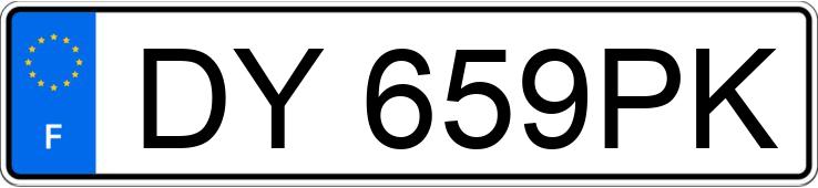 Numer rejestracyjny DY659PK posiada RENAULT TRAFIC III Numer rejestracyjny DY659PK posiada RENAULT TRAFIC III