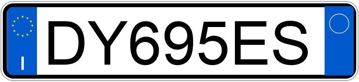 Numer rejestracyjny DY695ES posiada FORD Fiesta 6a serie Numer rejestracyjny DY695ES posiada FORD Fiesta 6a serie