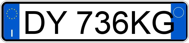 Numer rejestracyjny DY736KG posiada SKODA Octavia 2a serie