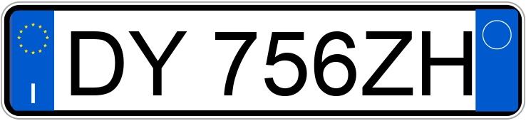 Numer rejestracyjny DY756ZH posiada ALFA ROMEO MiTo Numer rejestracyjny DY756ZH posiada ALFA ROMEO MiTo