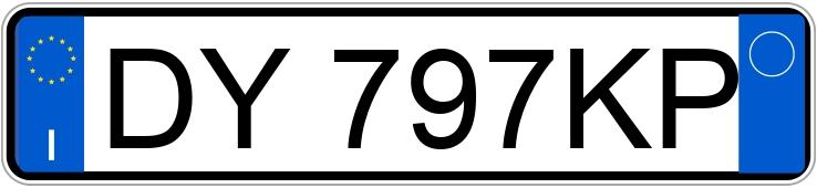 Numer rejestracyjny DY797KP posiada FIAT Panda 2a serie Numer rejestracyjny DY797KP posiada FIAT Panda 2a serie