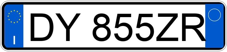 Numer rejestracyjny DY855ZR posiada SMART fortwo 2a serie