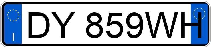 Numer rejestracyjny DY859WH posiada FIAT Grande Punto Numer rejestracyjny DY859WH posiada FIAT Grande Punto