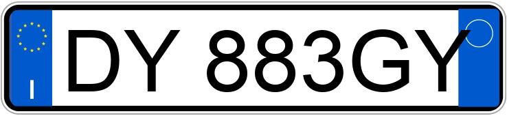 Numer rejestracyjny DY883GY posiada SMART fortwo 2a serie