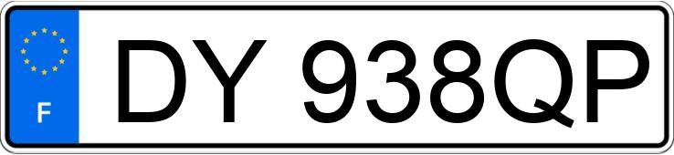 Numer rejestracyjny DY938QP posiada FIAT PANDA