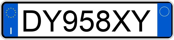 Numer rejestracyjny DY958XY posiada RENAULT Scenic 3a serie