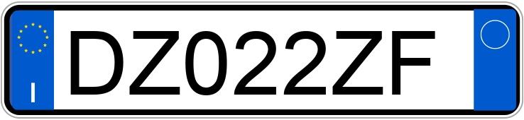 Numer rejestracyjny DZ022ZF posiada FIAT Panda 2a serie Numer rejestracyjny DZ022ZF posiada FIAT Panda 2a serie