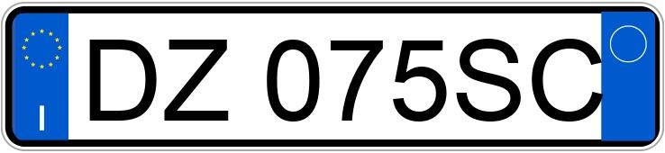 Numer rejestracyjny DZ075SC posiada RENAULT Clio 3a serie