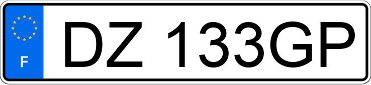 Numer rejestracyjny DZ133GP posiada RENAULT MASTER III