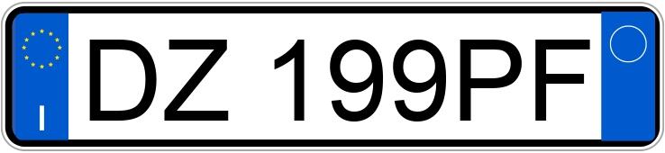 Numer rejestracyjny DZ199PF posiada FORD Fiesta 6a serie Numer rejestracyjny DZ199PF posiada FORD Fiesta 6a serie