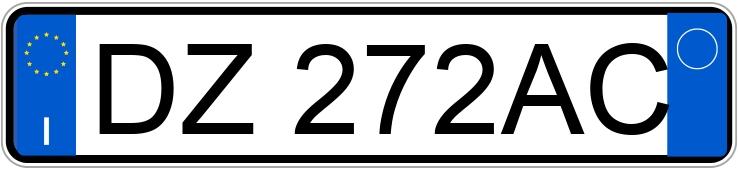 Numer rejestracyjny DZ272AC posiada VOLKSWAGEN Golf 6a serie