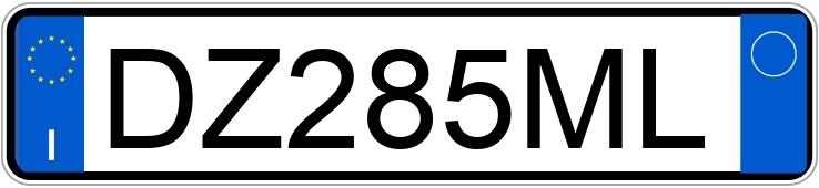 Numer rejestracyjny DZ285ML posiada VOLKSWAGEN Polo 5a serie Numer rejestracyjny DZ285ML posiada VOLKSWAGEN Polo 5a serie