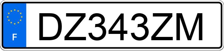 Numer rejestracyjny DZ343ZM posiada SKODA FABIA Numer rejestracyjny DZ343ZM posiada SKODA FABIA