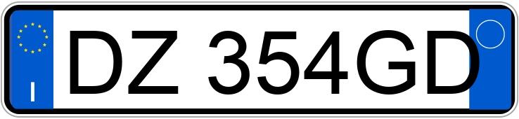 Numer rejestracyjny DZ354GD posiada LADA Niva