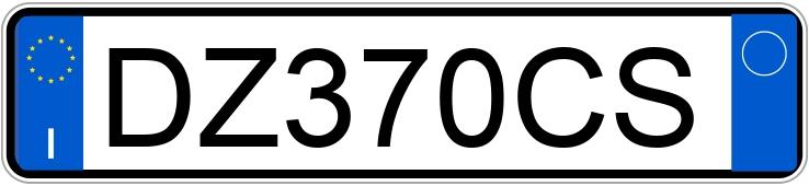 Numer rejestracyjny DZ370CS posiada ALFA ROMEO MiTo Numer rejestracyjny DZ370CS posiada ALFA ROMEO MiTo