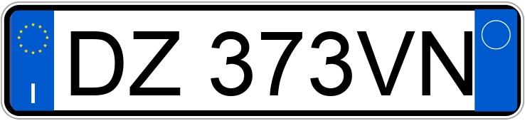 Numer rejestracyjny DZ373VN posiada FORD Fiesta 6a serie Numer rejestracyjny DZ373VN posiada FORD Fiesta 6a serie