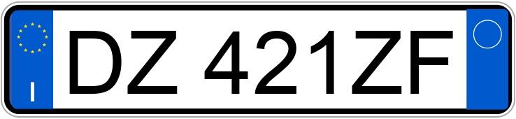 Numer rejestracyjny DZ421ZF posiada FIAT Doblo 3a serie