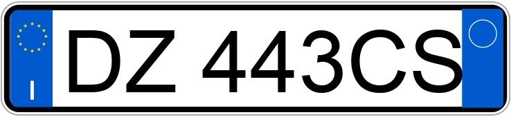 Numer rejestracyjny DZ443CS posiada ALFA ROMEO 159