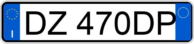 Numer rejestracyjny DZ470DP posiada VOLKSWAGEN Passat 6a serie Numer rejestracyjny DZ470DP posiada VOLKSWAGEN Passat 6a serie