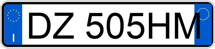 Numer rejestracyjny DZ505HM posiada CITROEN C3 1a serie Numer rejestracyjny DZ505HM posiada CITROEN C3 1a serie