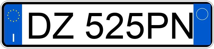 Numer rejestracyjny DZ525PN posiada VOLKSWAGEN Polo 5a serie