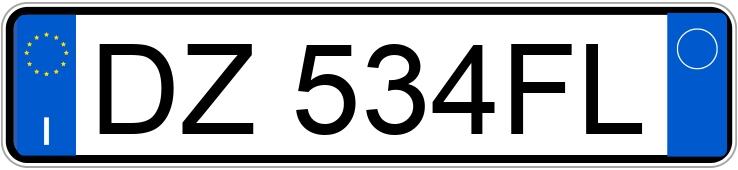 Numer rejestracyjny DZ534FL posiada FIAT Punto Evo Punto Evo 1.4 3P Dynamic GPL (57 kw)