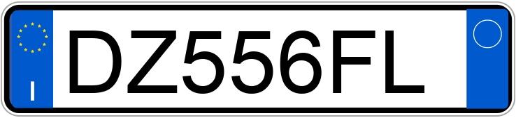 Numer rejestracyjny DZ556FL posiada FIAT Grande Punto