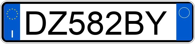 Numer rejestracyjny DZ582BY posiada FIAT Bravo 2a serie