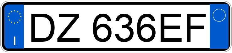 Numer rejestracyjny DZ636EF posiada SMART fortwo 2a serie