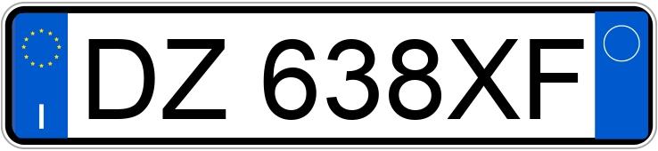 Numer rejestracyjny DZ638XF posiada SUBARU Justy 4a serie