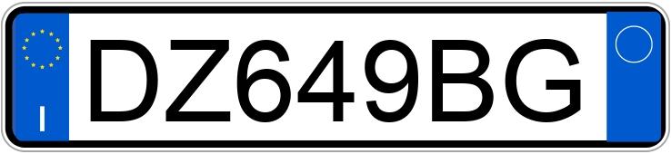 Numer rejestracyjny DZ649BG posiada FORD Fiesta 6a serie Numer rejestracyjny DZ649BG posiada FORD Fiesta 6a serie