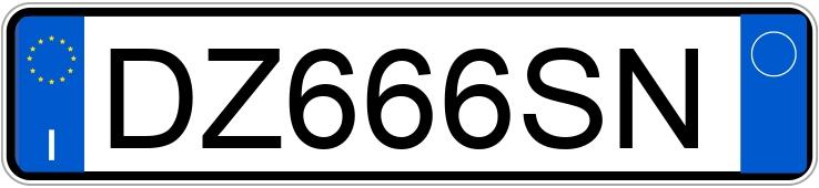 Numer rejestracyjny DZ666SN posiada FIAT 600 600 1.1 50th Anniversary (40 kw) Numer rejestracyjny DZ666SN posiada FIAT 600 600 1.1 50th Anniversary (40 kw)
