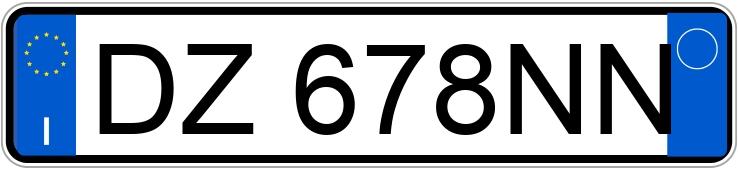 Numer rejestracyjny DZ678NN posiada AUDI A4 4a serie Numer rejestracyjny DZ678NN posiada AUDI A4 4a serie