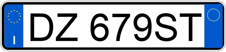 Numer rejestracyjny DZ679ST posiada VOLKSWAGEN Golf 6a serie Numer rejestracyjny DZ679ST posiada VOLKSWAGEN Golf 6a serie