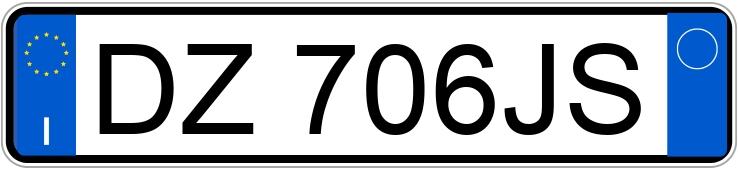 Numer rejestracyjny DZ706JS posiada RENAULT Scenic 3a serie